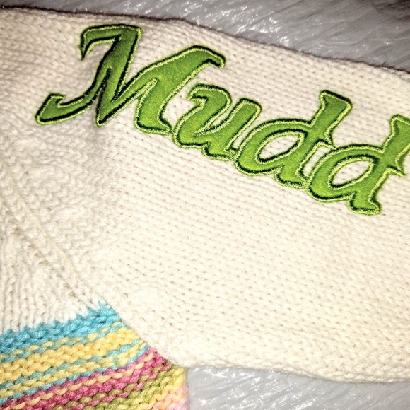 Vintage Rare 90s Mudd Hooded Lightweight Sweater - Picture 4 of 7